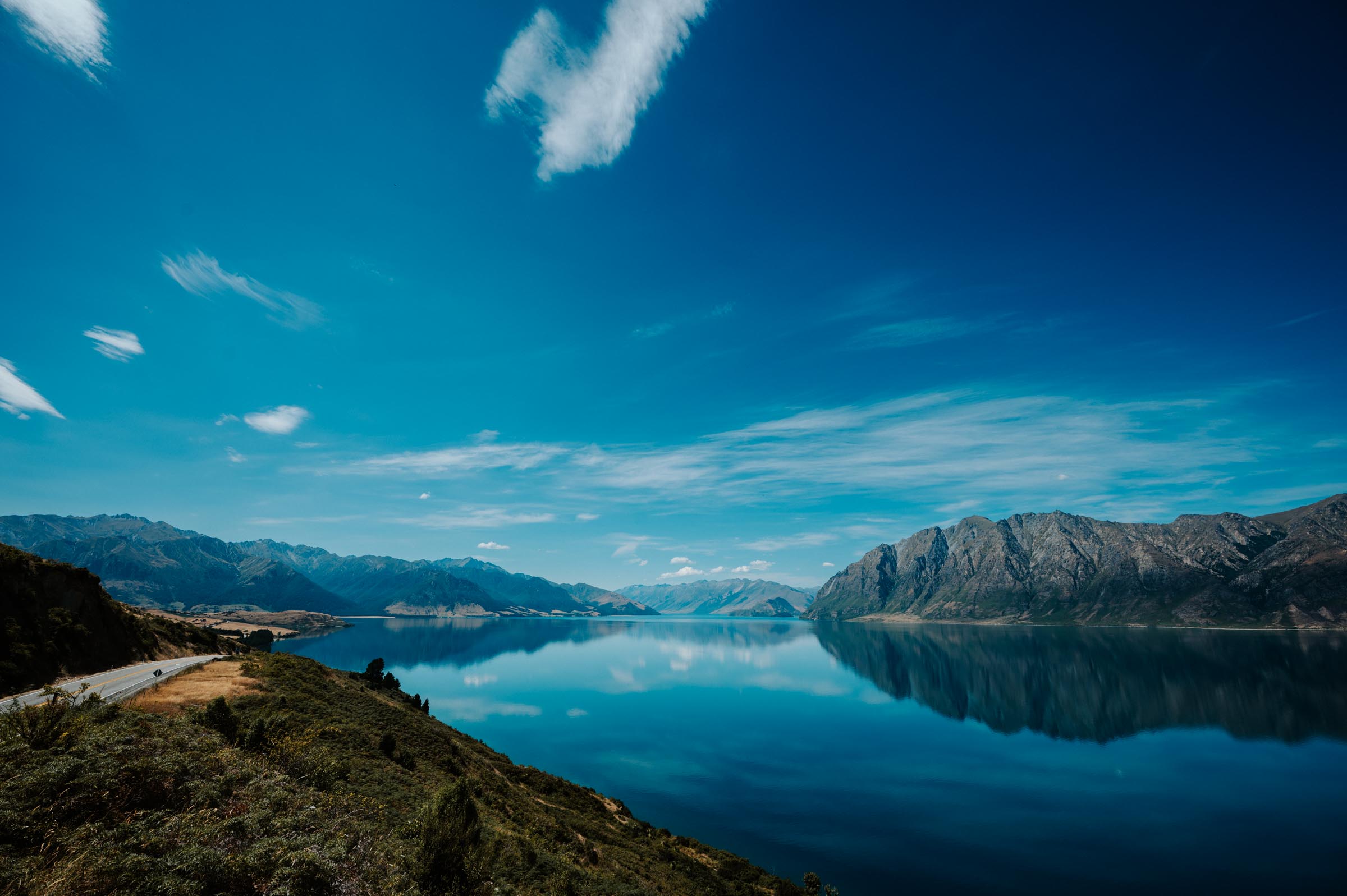 Lake Hāweaの風景