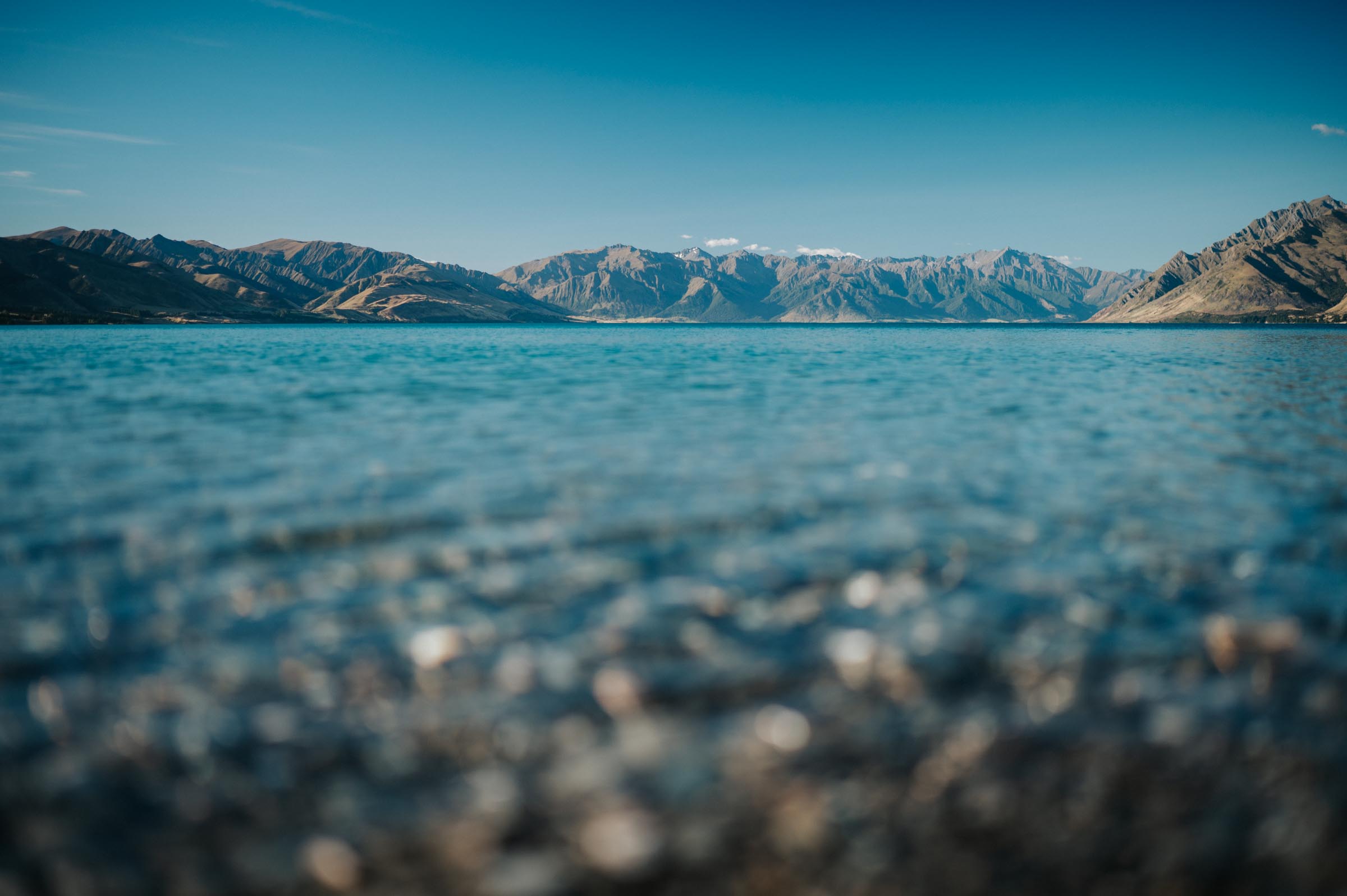 Lake Hāweaの風景
