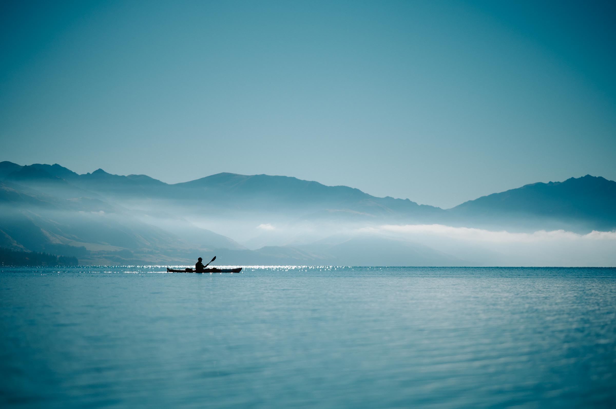Lake Hāweaの風景