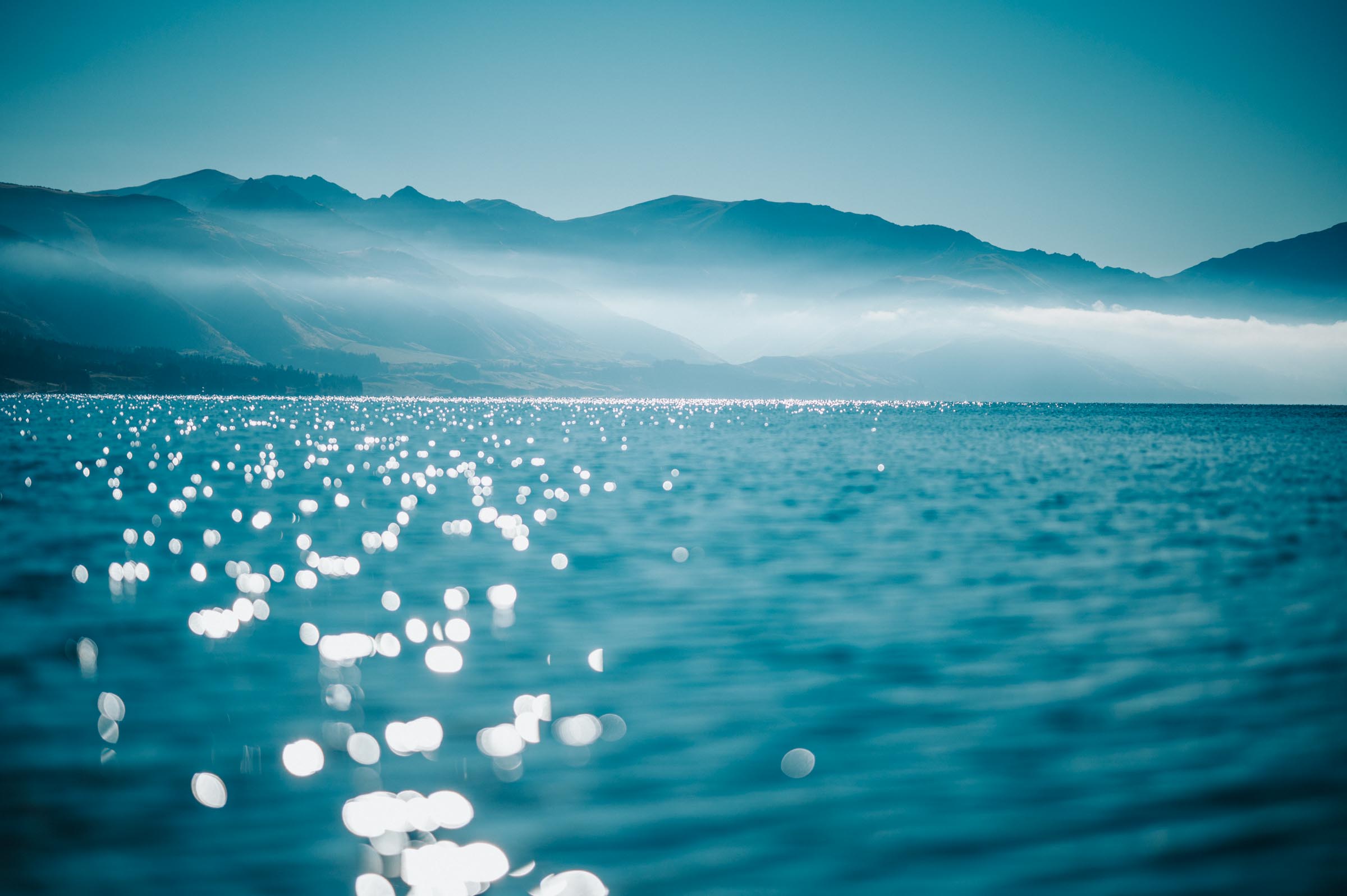Lake Hāweaの風景
